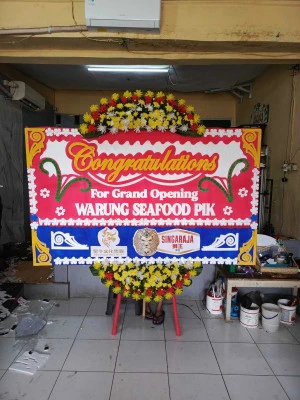 Papan Bunga di Flores Timur